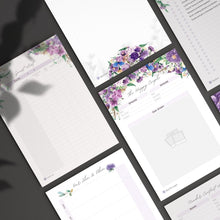 Load image into Gallery viewer, Elegant Wedding Planner & Notebook | Wedding Day Coordination Worksheet | Printable PDFs