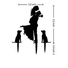 Load image into Gallery viewer, dog-cake-toppers-Silhouette
