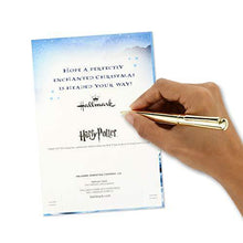 Load image into Gallery viewer, Hallmark Harry Potter Boxed Christmas Cards, Hogwarts Express Paper Craft (8 Displayable Pop Up Cards and Envelopes) (5XPX9465) - CHARMERRY