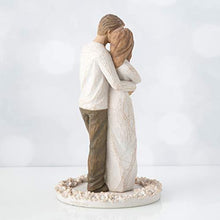 Load image into Gallery viewer, Sculpted Hand Painted Together Cake Topper "True Partners in Love and Life" - CHARMERRY