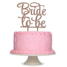 Load image into Gallery viewer, Bride to Be Cake Topper | Bridal Shower Party Decorations