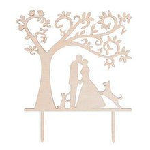 Load image into Gallery viewer, dog-topper-cat-wedding-cake-kiss