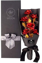 Load image into Gallery viewer, 24k Gold Plated Artificial Rose | Gifts for Valentines Day, Anniversary, Wedding, Mother's Day, Birthday, Proposal - CHARMERRY