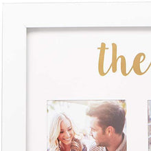 Load image into Gallery viewer, "The Story of Us" Wedding Collage White Picture Frame  | Love Story Keepsake, Engagement, Bridal Shower, Couple Gift - CHARMERRY