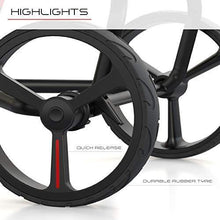 Load image into Gallery viewer, golf bag cart, best golf push cart, 3 wheel push golf cart - Charmerry