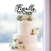 Load image into Gallery viewer, Mr. & Mrs. Wedding Cake Topper | Charmerry