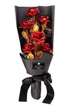 Load image into Gallery viewer, 24k Gold Plated Artificial Rose | Gifts for Valentines Day, Anniversary, Wedding, Mother's Day, Birthday, Proposal - CHARMERRY