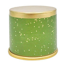 Load image into Gallery viewer, Illume Noble Holiday Collection Balsam & Cedar Demi Vanity Tin, 3 oz Candle - CHARMERRY