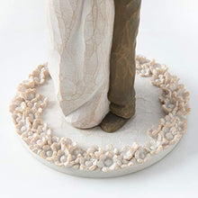 Load image into Gallery viewer, Sculpted Hand Painted Together Cake Topper "True Partners in Love and Life" - CHARMERRY