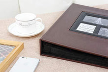 Load image into Gallery viewer, Family Wedding Picture Album (Brown) | Holds 600 Horizontal and Vertical Photos - CHARMERRY