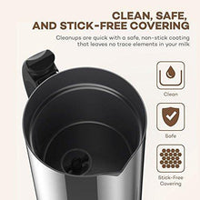 Load image into Gallery viewer, VAVA Milk Frother Electric Liquid Heater with Hot Milk Functionality, Stainless Steel Electric Milk Steamer for Latte, Cappuccino, chai latte, Hot Chocolate - CHARMERRY