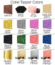 Load image into Gallery viewer, Personalized Wedding Cake Topper | Customized Bride and Groom | Name and Marriage Date  | Charmerry