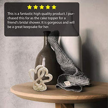 Load image into Gallery viewer, Heart Design Cake Topper | Vintage Cake Topper