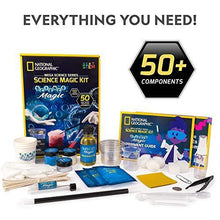 Load image into Gallery viewer, NATIONAL GEOGRAPHIC Science Magic Kit | Great STEM Learning Science Kit - 20 Unique Science Experiments as Magic Tricks - CHARMERRY