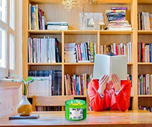 Load image into Gallery viewer, Large Citronella Candles Outdoor Indoor Candle Made with Natural Soy Wax and Essential Oils | 3 Wick Scented Candles Long Lasting 80 Hour Burn | 16 Ounces Highly Scented Aromatherapy Candles for Home - CHARMERRY