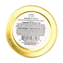 Load image into Gallery viewer, Illume Noble Holiday Collection Balsam & Cedar Demi Vanity Tin, 3 oz Candle - CHARMERRY