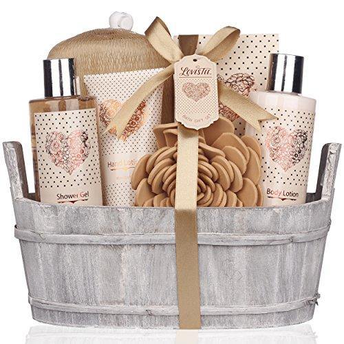 Spa Gift Basket | Bath and Body Set for Birthday, Wedding, Christmas  | Perfect Gift Idea for Women, Mother, Girlfriend, Co-worker - Charmerry