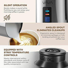 Load image into Gallery viewer, VAVA Milk Frother Electric Liquid Heater with Hot Milk Functionality, Stainless Steel Electric Milk Steamer for Latte, Cappuccino, chai latte, Hot Chocolate - CHARMERRY