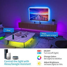 Load image into Gallery viewer, Govee Smart RGB Led Strip Lights, 16.4 Feet, Works with Alexa, for Home, Party, Kitchen - CHARMERRY
