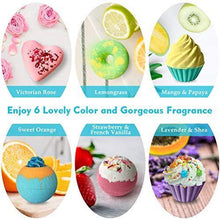 Load image into Gallery viewer, Aofmee Bath Bombs Gift Set | Handmade Spa Kit for Women | Gift Ideas for Birthday, Anniversary, Christmas, Mothers Day, Valentines Day - Charmerry