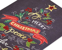 Load image into Gallery viewer, Papyrus Christmas Cards Boxed, Chalkboard Holiday Tree (14-Count), 1 ea (5886331) - CHARMERRY