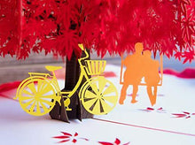 Load image into Gallery viewer, Japanese Maple 3D Pop Up Happy Anniversary Card | Wedding, Valentines, Birthday - CHARMERRY