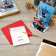 Load image into Gallery viewer, Hallmark Harry Potter Boxed Christmas Cards, Hogwarts Express Paper Craft (8 Displayable Pop Up Cards and Envelopes) (5XPX9465) - CHARMERRY