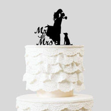 Load image into Gallery viewer, dog-wedding-cake-topper-lifting