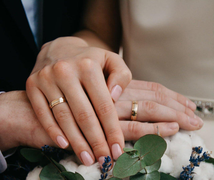 Gold Wedding Bands & Wedding Rings