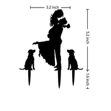 Load image into Gallery viewer, dog-cake-toppers-Silhouette

