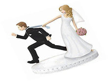 Load image into Gallery viewer, Tie Puller Cake Topper | Funny Cake Topper | Wedding Cake Topper
