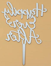 Load image into Gallery viewer, Happily Ever After Cake Topper | Bridal Shower, Engagement 
