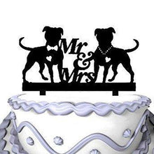 Load image into Gallery viewer, dog-wedding-cake-topper-pic
