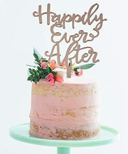Load image into Gallery viewer, Happily Ever After Cake Topper | Bridal Shower, Engagement 
