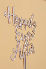 Load image into Gallery viewer, Happily Ever After Cake Topper | Bridal Shower, Engagement 
