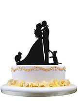 Load image into Gallery viewer, wedding-cake-toppers-with -dog-image
