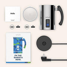 Load image into Gallery viewer, VAVA Milk Frother Electric Liquid Heater with Hot Milk Functionality, Stainless Steel Electric Milk Steamer for Latte, Cappuccino, chai latte, Hot Chocolate - CHARMERRY
