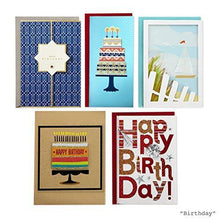 Load image into Gallery viewer, Hallmark All Occasion Handmade Boxed Set of Assorted Greeting Cards with Card Organizer (Pack of 24)—Birthday, Baby, Wedding, Sympathy, Thinking of You, Thank You, Blank - CHARMERRY
