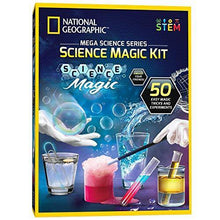 Load image into Gallery viewer, NATIONAL GEOGRAPHIC Science Magic Kit | Great STEM Learning Science Kit - 20 Unique Science Experiments as Magic Tricks - CHARMERRY
