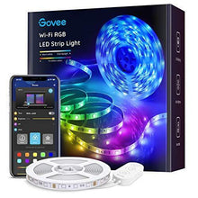 Load image into Gallery viewer, Govee Smart RGB Led Strip Lights, 16.4 Feet, Works with Alexa, for Home, Party, Kitchen - CHARMERRY
