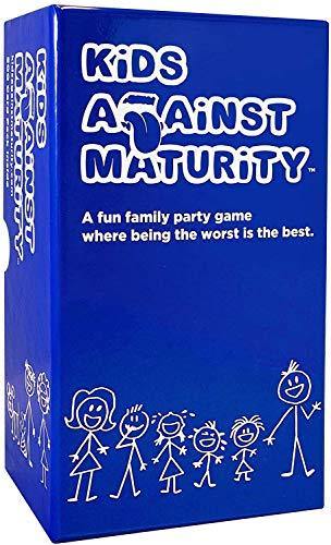 Kids Against Maturity: Card Game for Kids and Families, Super Fun Hilarious for Family Party Game Night - CHARMERRY