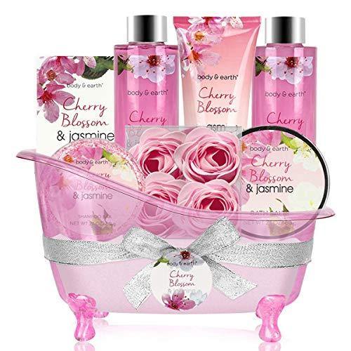 Bath Set Gift Idea  | Beauty and Care Gift Basket for Women - Charmerry