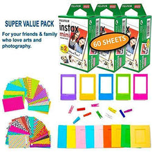Load image into Gallery viewer, Fujifilm Instax Mini 11 Camera with Fuji Instant Film (60 Sheets) + DEALS NUMBER ONE Accessories Bundle Includes Case, Filters, Album, Lens, and More - CHARMERRY
