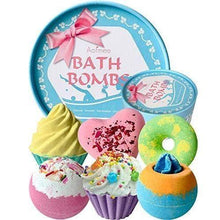 Load image into Gallery viewer, Aofmee Bath Bombs Gift Set | Handmade Spa Kit for Women | Gift Ideas for Birthday, Anniversary, Christmas, Mothers Day, Valentines Day - Charmerry
