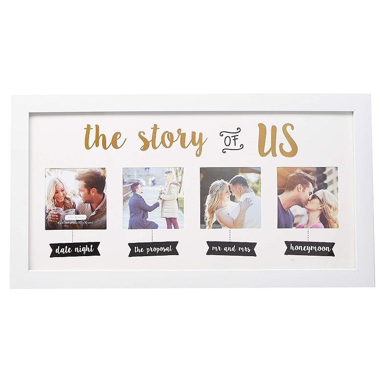 Wedding Collage White Picture Frame, Wedding Gifts - Charmerry