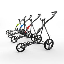 Load image into Gallery viewer, golf bag cart, best golf push cart, 3 wheel push golf cart - Charmerry
