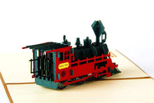 Load image into Gallery viewer, 3D Birthday /Gift /Greeting Card for Railway Train Lover, Kid, Boy, Son - CHARMERRY
