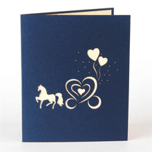 Load image into Gallery viewer, 3D Pop Up Greeting Card &amp;Invitation Card (Romantic Engagement /Wedding) - CHARMERRY
