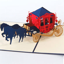 Load image into Gallery viewer, 3D Pop Up Greeting Card &amp;Invitation Card (Romantic Engagement /Wedding) - CHARMERRY
