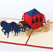 Load image into Gallery viewer, 3D Pop Up Greeting Card &amp;Invitation Card (Romantic Engagement /Wedding) - CHARMERRY
